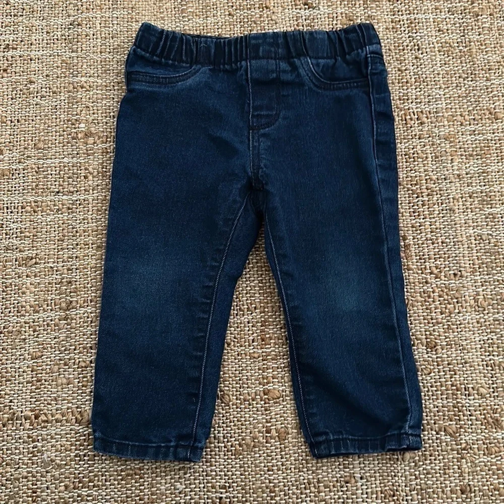 OshKosh B’gosh Dark Wash Denim Jegging 12 Month